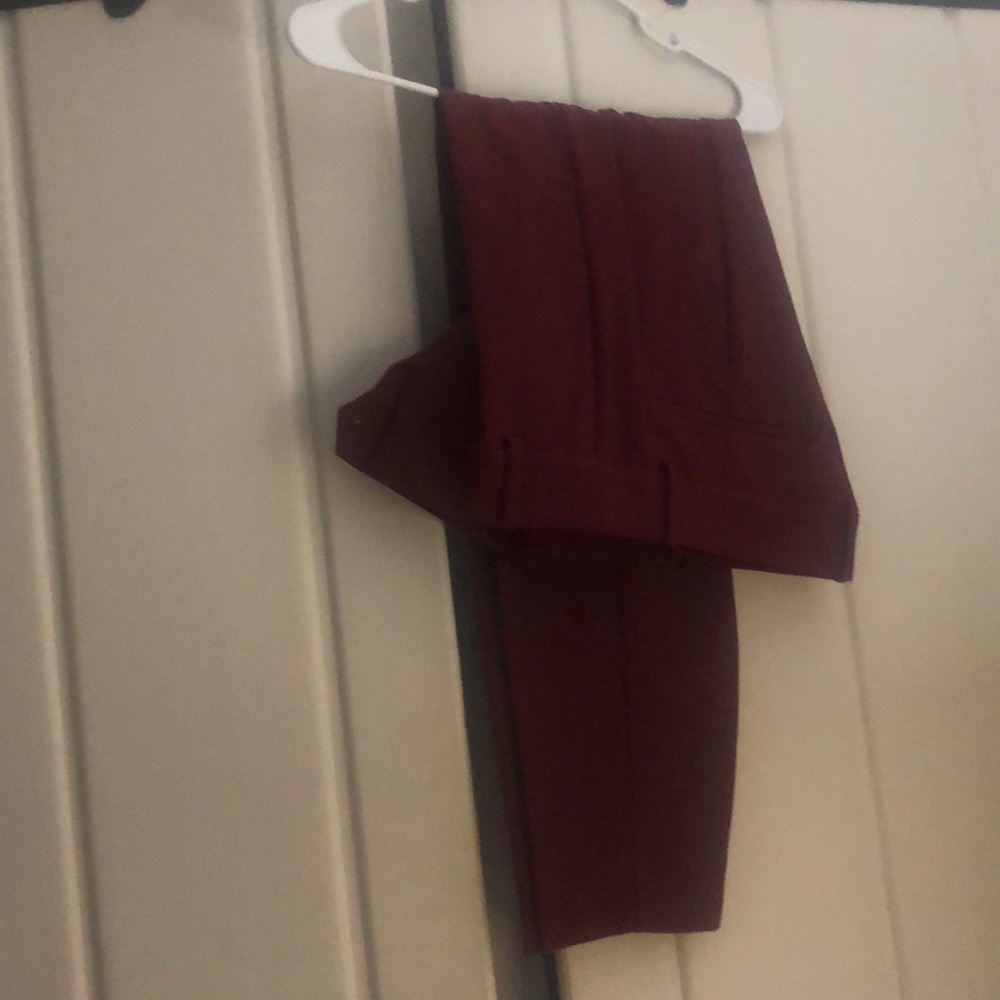 Cute red jcrew pants